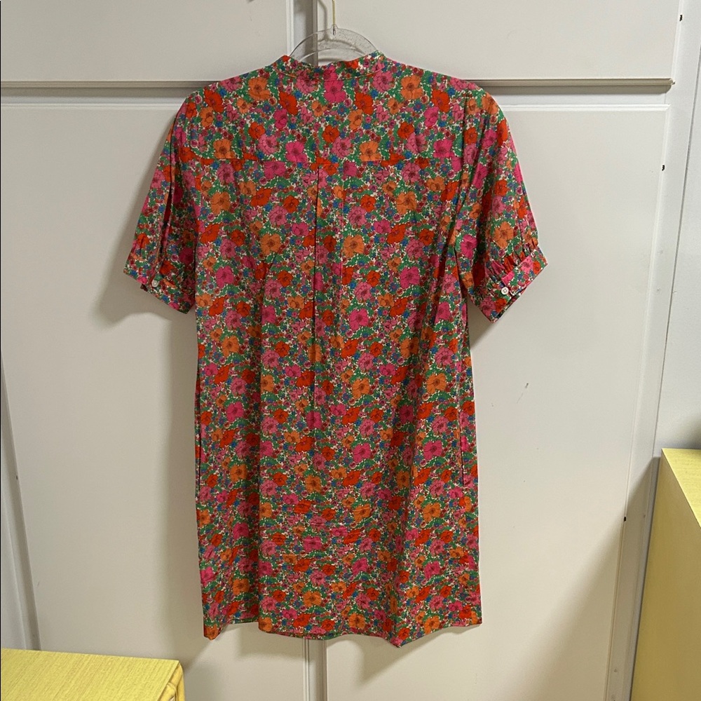 J Crew Liberty Floral Shift Shirt Dress - Picture 5 of 7